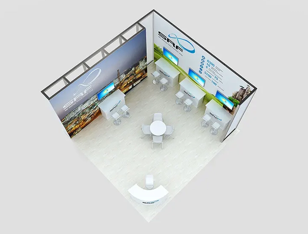 rent 20x20 trade show booth